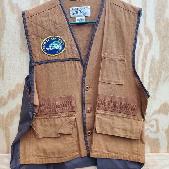 Vintage Other - Vintage Duck Bay Utility Fishing Hunt Vest Large